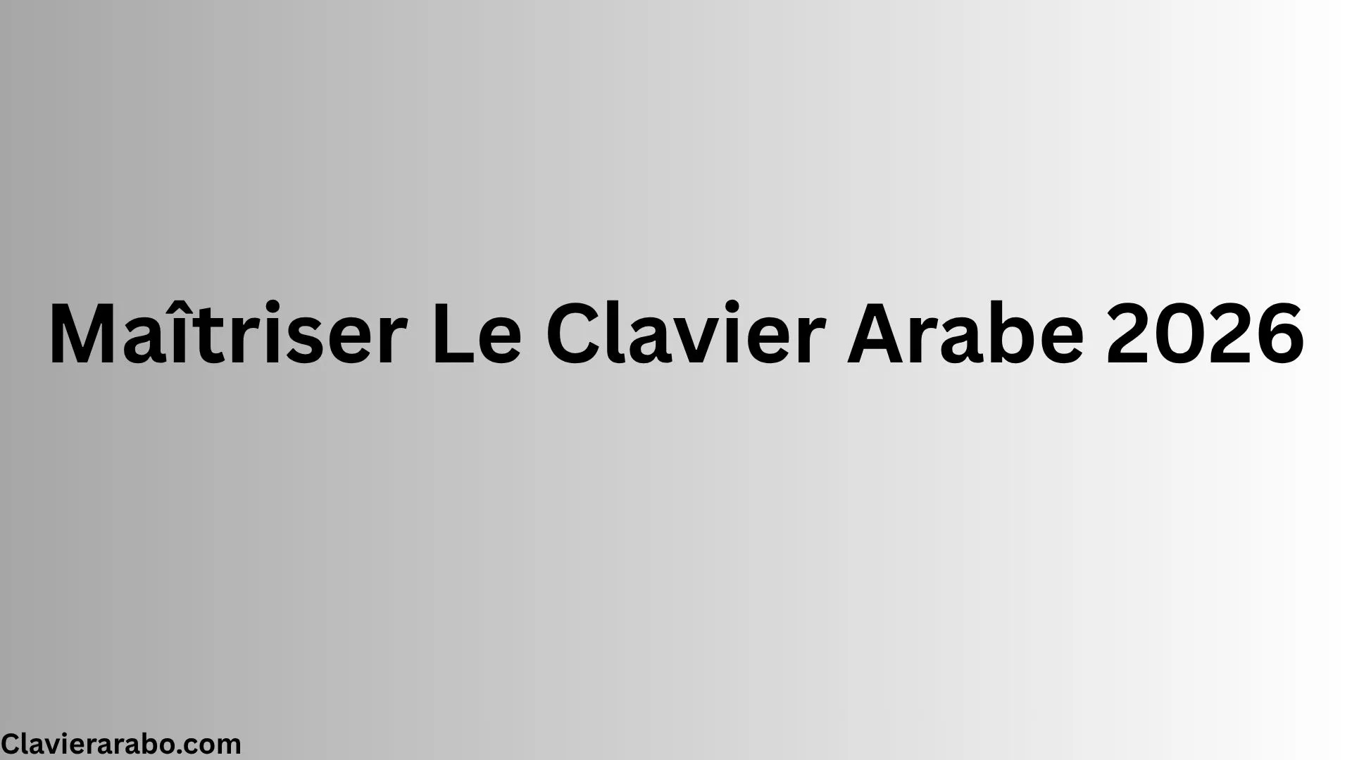 Utiliser un clavier arabe en ligne virtuel et gratuit pour écrire en arabe et français.